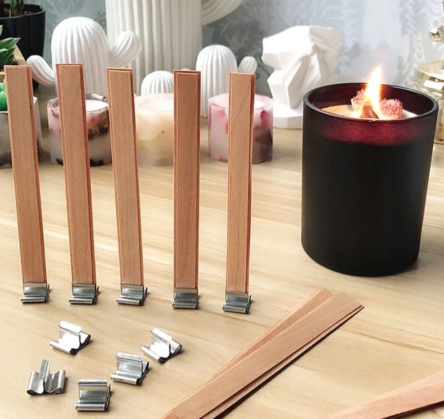 How to Make Wood Wick Candles (7 steps)