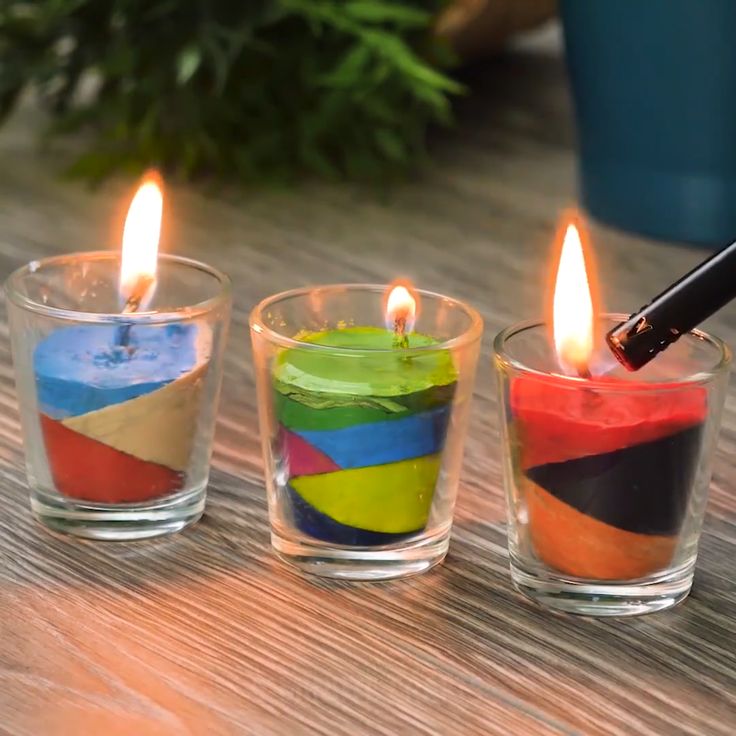 How to Make Candles From Old Wax