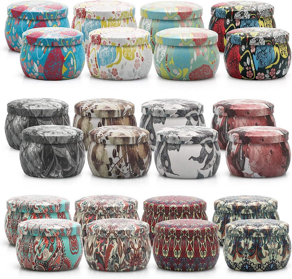Double Gift Candle Tins